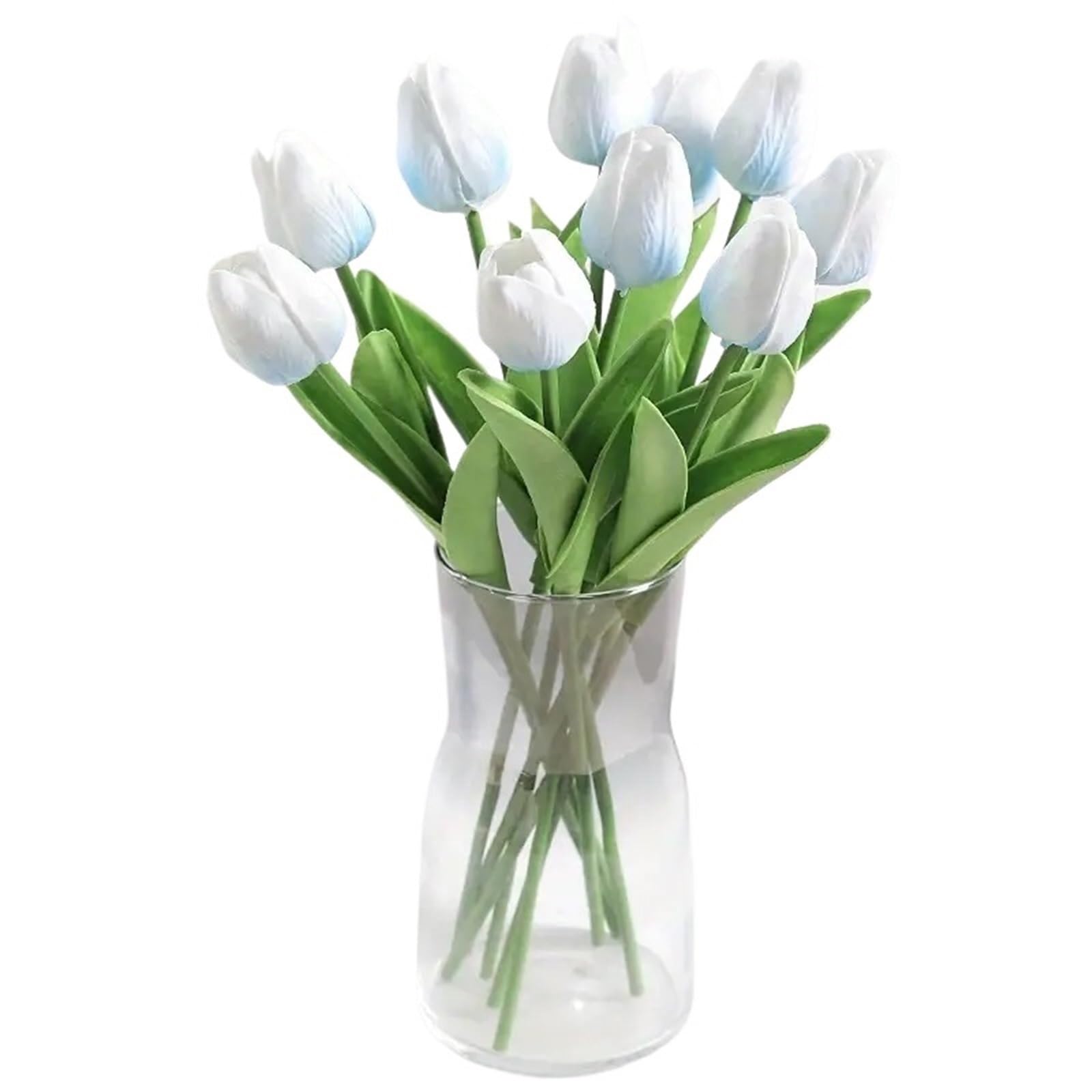 FonHNDG Artificial Flower Branches 10PCS Tulip Simulation Artificial Flower Bundle Afraid Of Decorative Arrangement(Color6)