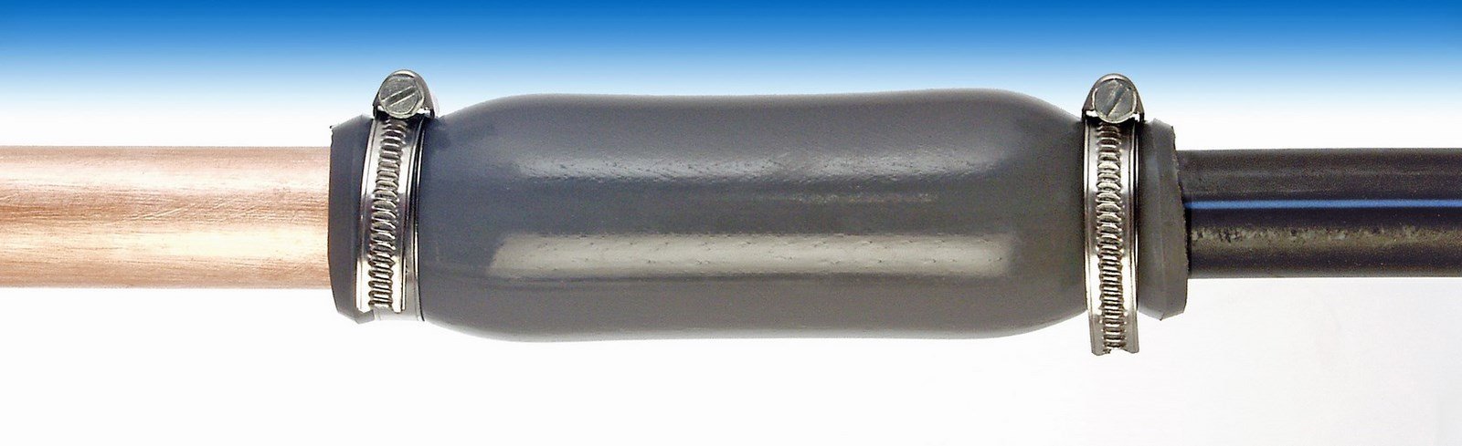 Manchon d'adaptation toutes matières SERTUBE Serrage Ø 22 au Ø 32 mm Collage Ø 32 et 40 mm - L 150 mm