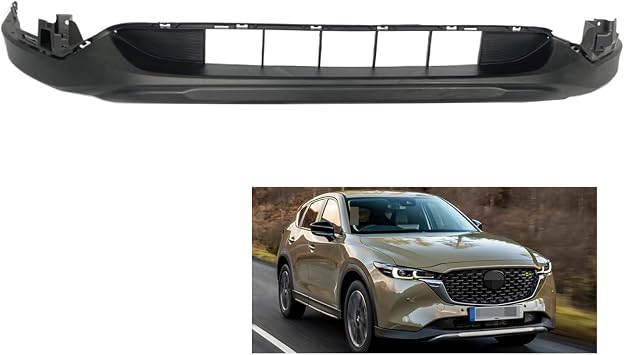 CX-5 Front Lower Bumper Cover Black Compatible With 2022 2023 2024 Mazda CX-5 MA1015100 KSD450032A