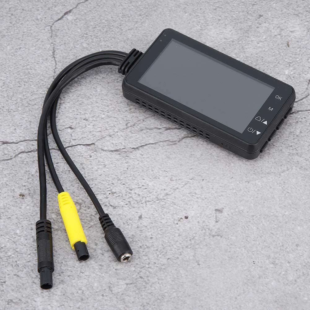 Telecamera Per Moto DVR Doppia Lente | Impermeabile IP68 | Schermo LCD 3'' | 1080P/480P - Foto 5