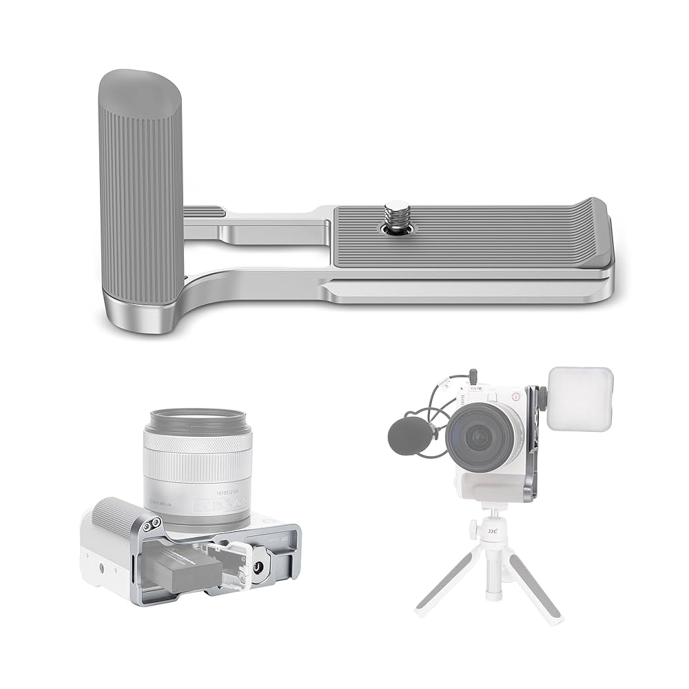 Amazon | JJC 金属L型ハンドグリップ キヤノン Canon EOS R50V