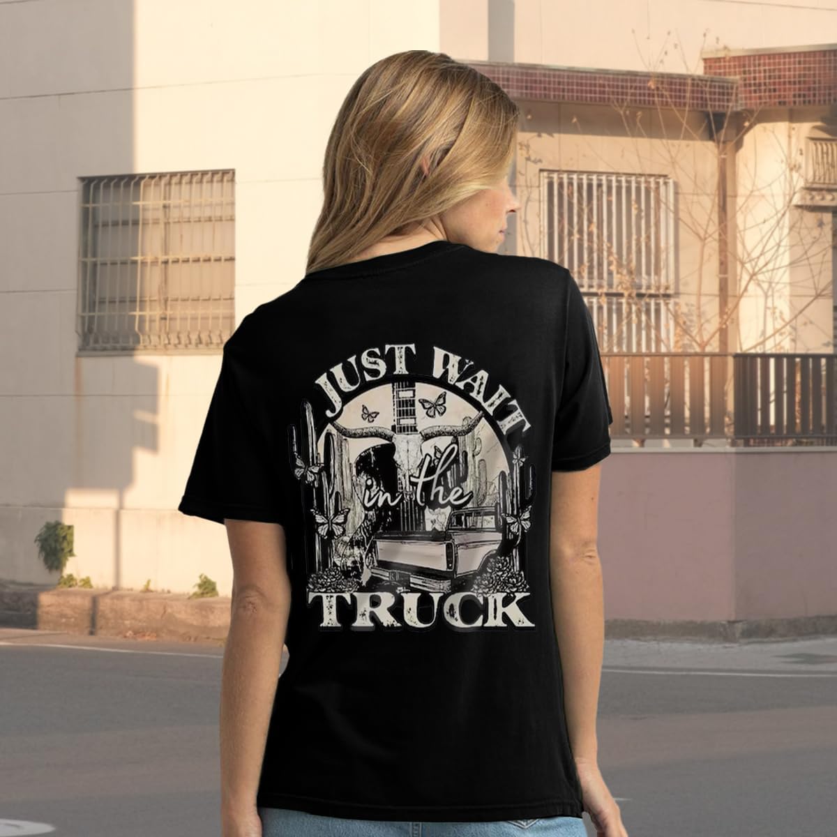 Women On My Husbands Last Nerve Shirt Funny Wife Life Skull Hand T Shirt Letter Short Sleeve Vacation Tops - Image 4