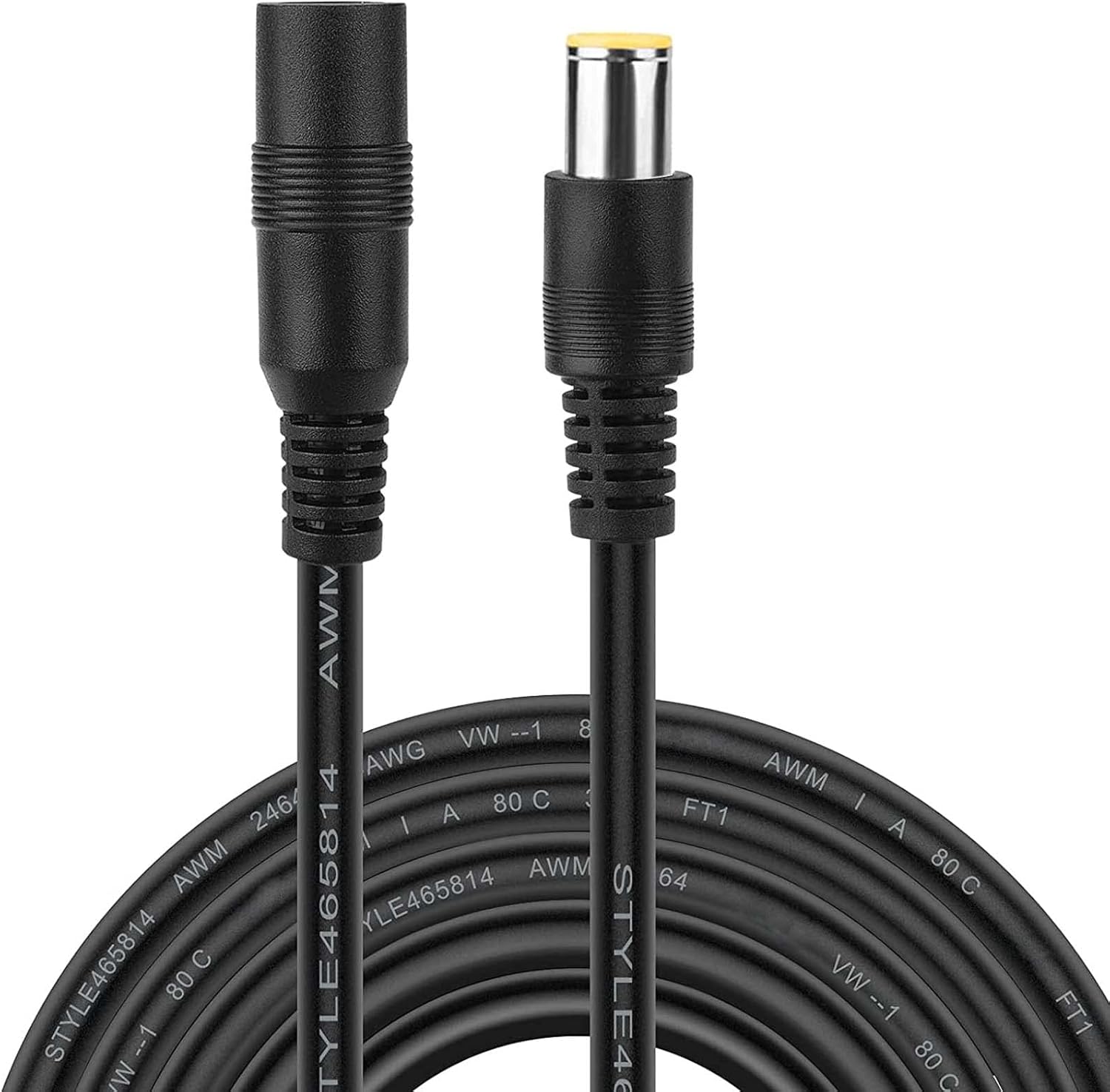 DC7909 Plug, Extension Cable 3 m DC 8 mm Adapter Power Cable for