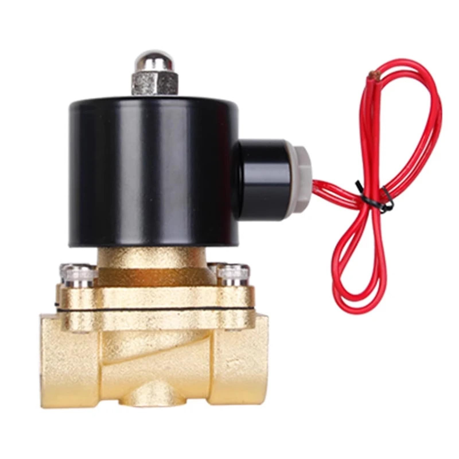 Électrovanne normalement fermée 1 pouce 2W avec bobine AC 110V étanche pour circuit d'eau
