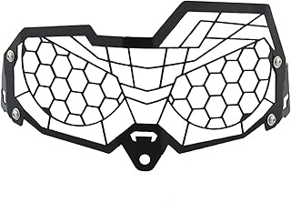 Hjunisshkm Protection de Phare de Phare de la Moto Headlight Catégorie de Protection de la Grille de Phare pour Ho*n*da CRF250 Rallye 2017-2019 (Uniquement pour Les modèles de Rallye). ahdyj