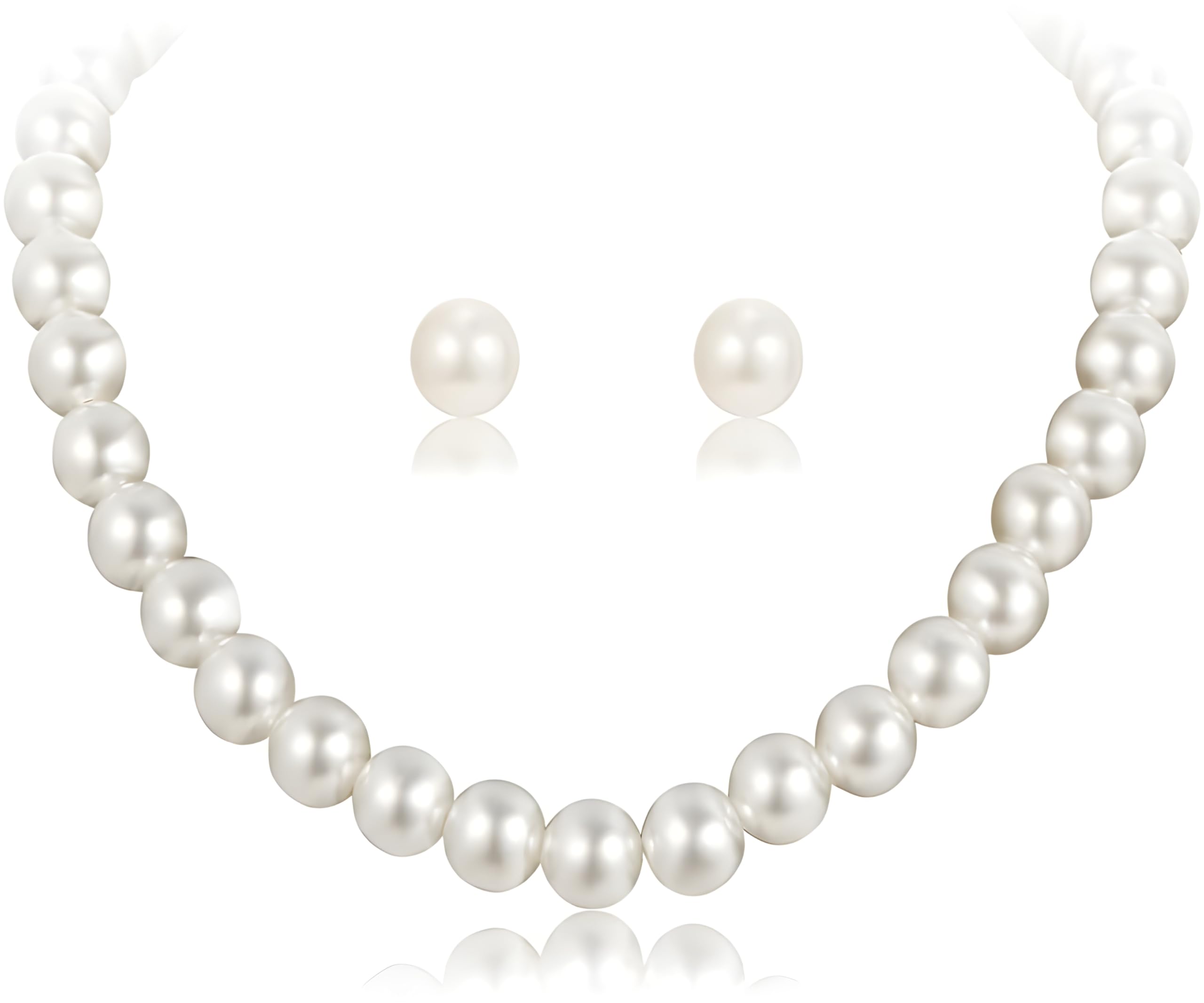 See full amazon price history chart for CRAFTWIZARDS Moti Shining Pearl necklace choker with stud earrings 6MM Size for Women Girls Pearl Stud Earrings for Bride Wedding Accessories CRAFTWIZARDS Moti Shining Pearl necklace choker with stud earrings 6MM Size for Women Girls Pearl Stud Earrings for Bride Wedding Accessories (B0D5VWSFWC) Amazon Price History, Amazon Price Tracker