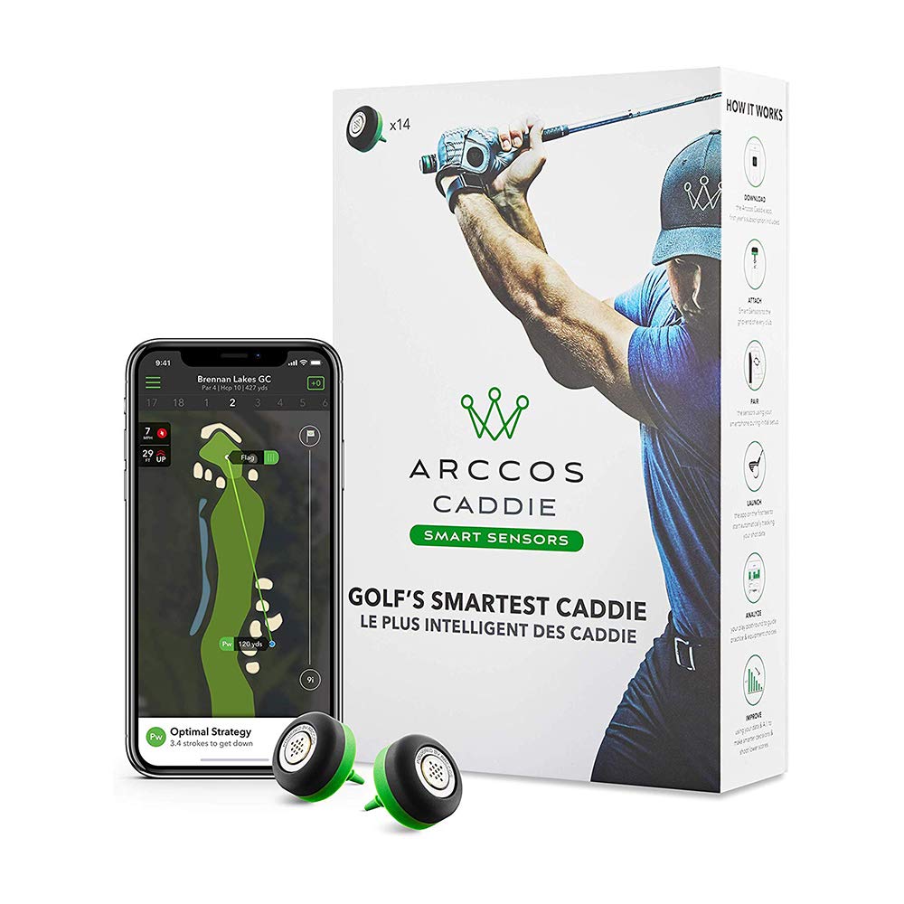 Arccos Caddie Smart Sensors 14個セット Arccos Caddie Smart Sensors (3rd Generation) Set of 14