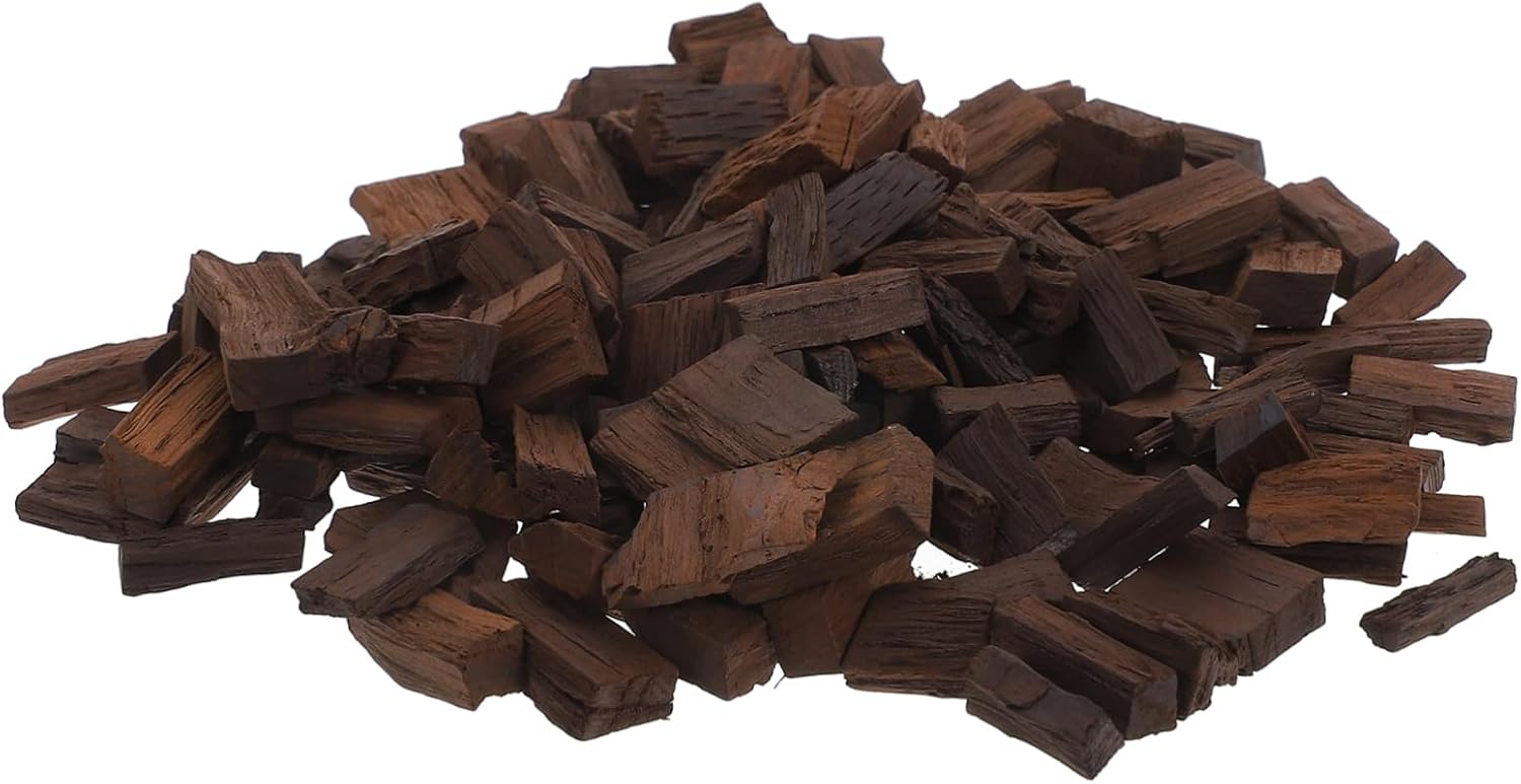 ULTECHNOVO 1Pack Heavy Chips for Wine and Whiskey Aging Enhance Aroma and Flavor for Home Brewing and Wine Making Oak Chips Supply
