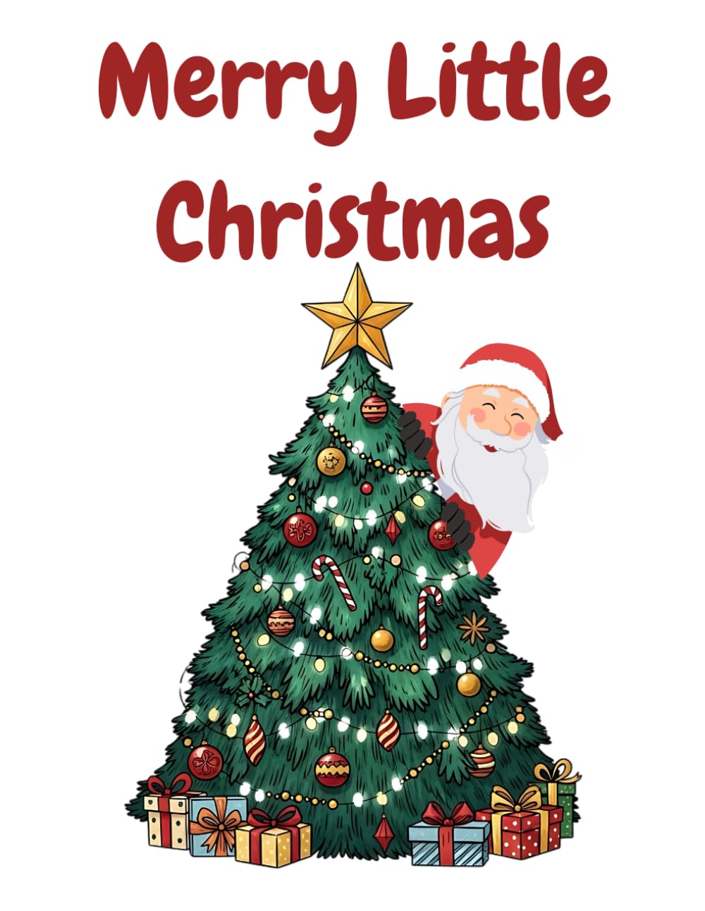 Little Merry Christmas: Coloring Book