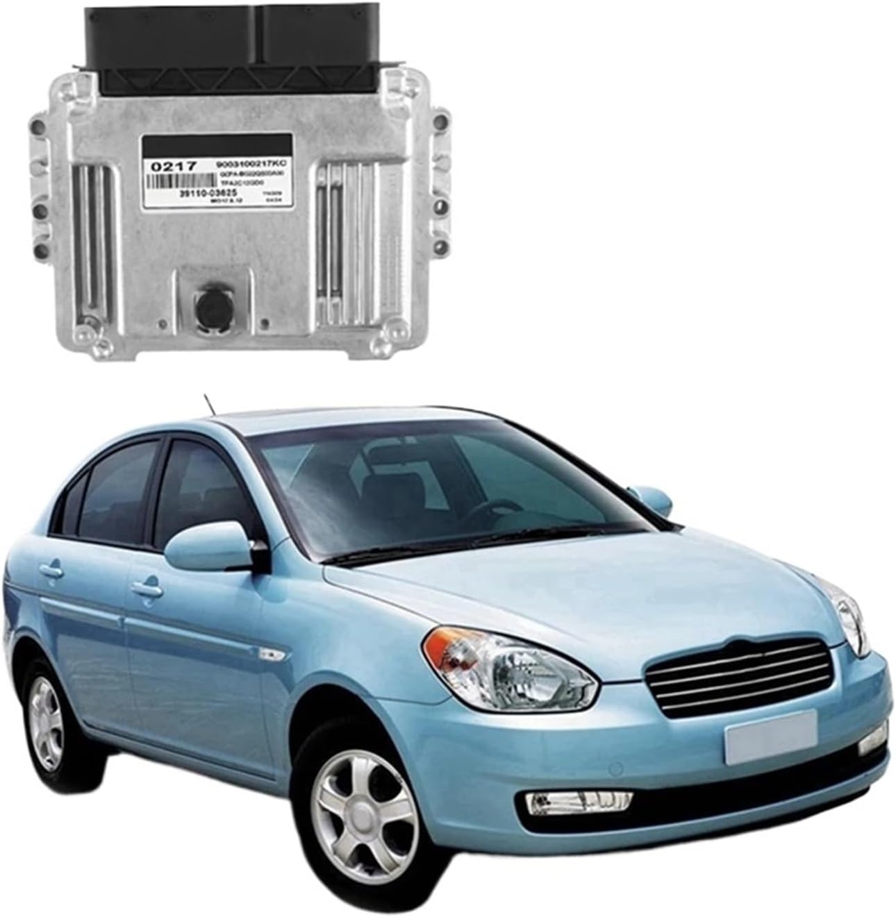 39110-03625 Car Engine Computer Board ECU Electronic Control Unit Accessories，Compatible for Hyundai MEG17.9.21 0217