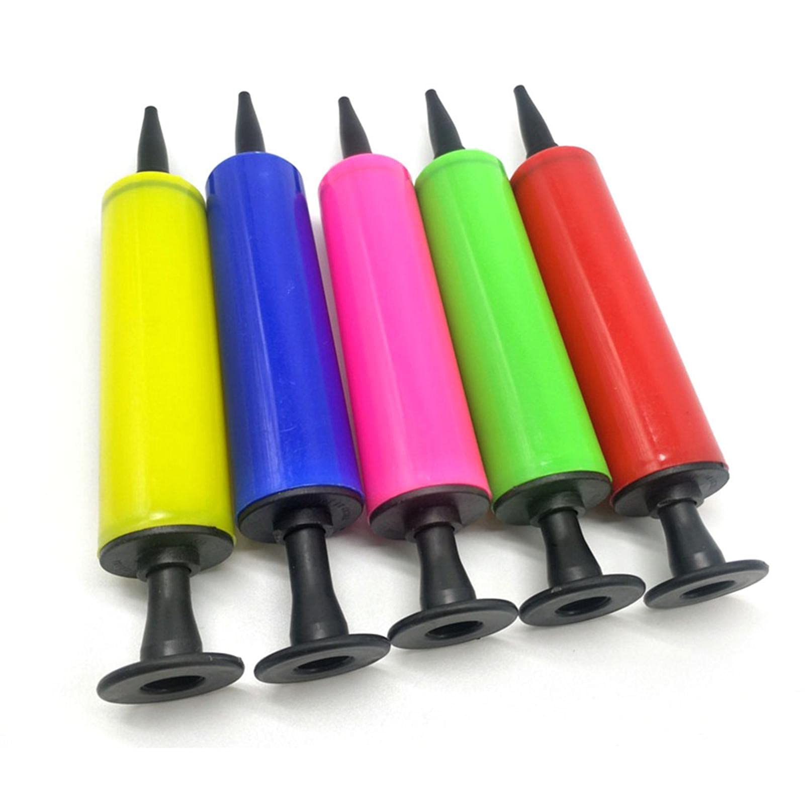 Double-Action Balloon Hand Pump & Garland Kit - 2 Pumps, Tying Tool, String & Tape For Party Decorations