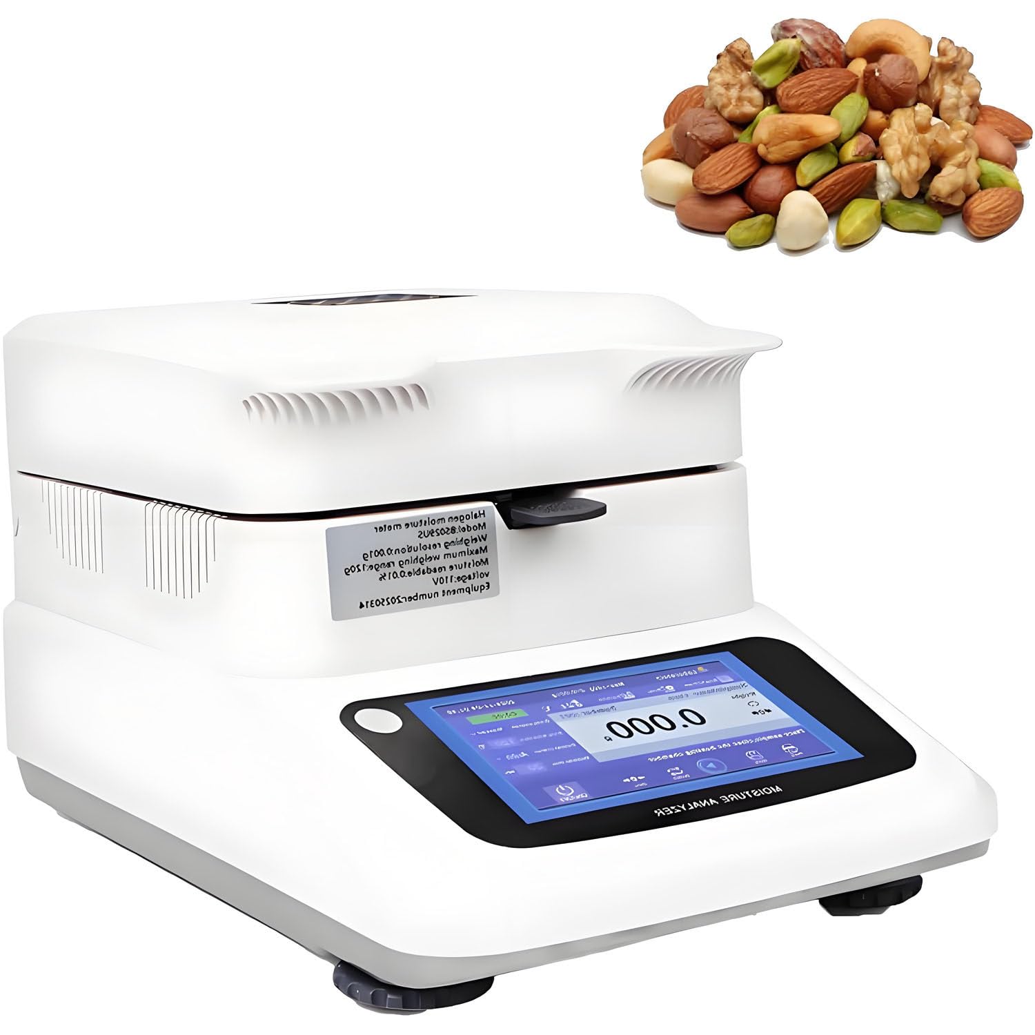 AiODiO Lab Moisture Analyzer, 40-230°C, 3 Drying Modes 0.001g