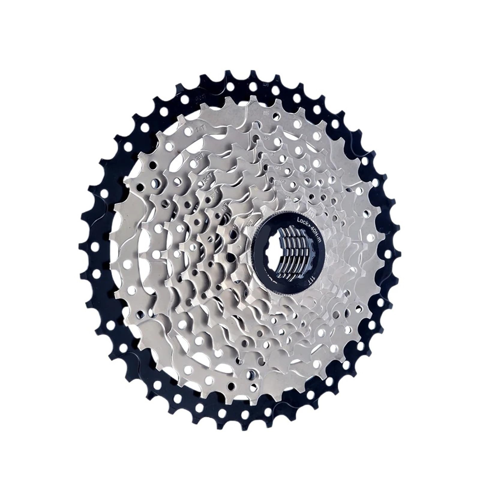 Genérico Compatible con Cassette de Bicicleta de 8-12 velocidades Sunshine, piñón de Rueda Libre de Estructura HG, Volante de inercia 32T-52T for buje HG estándar