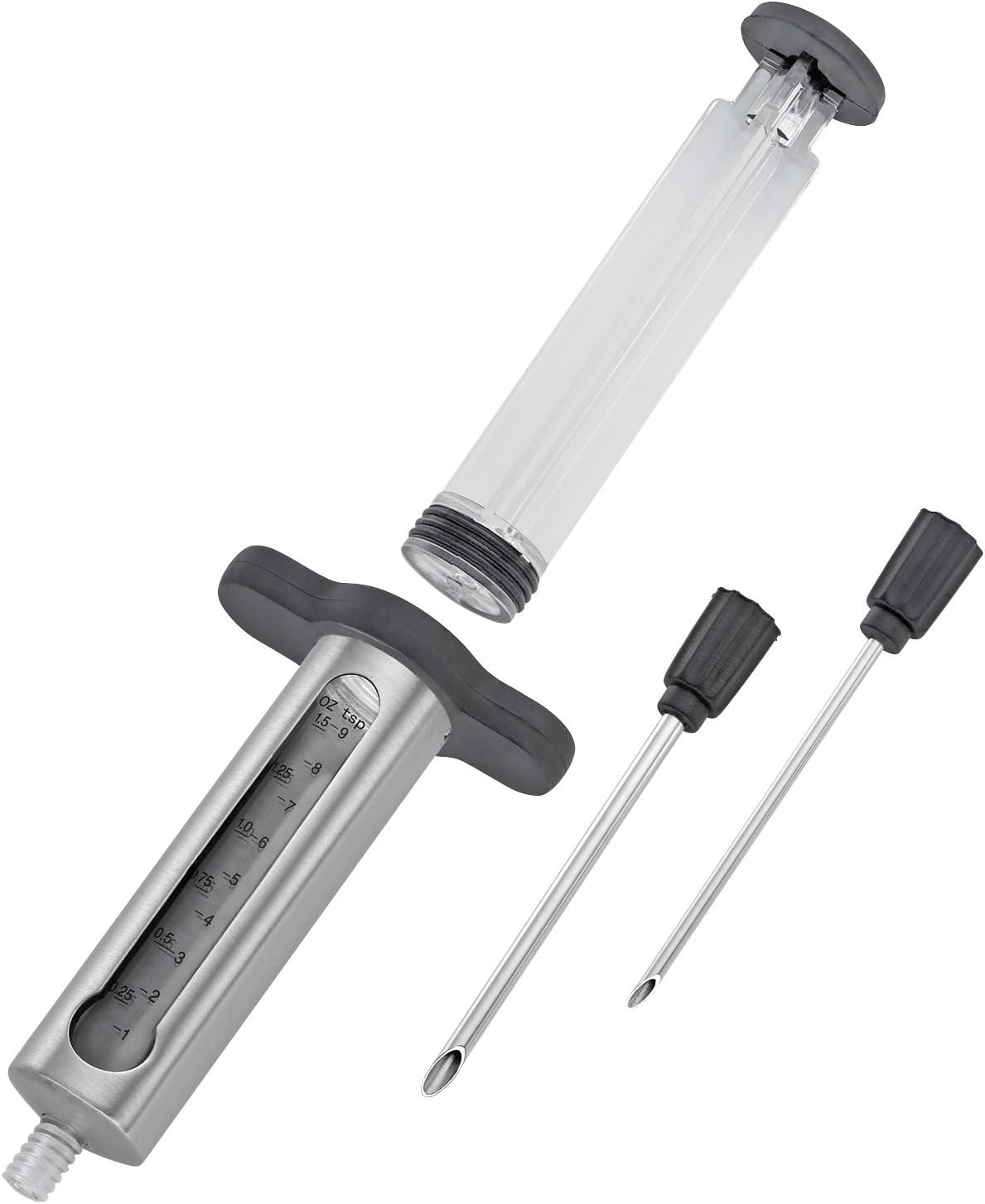 KÜCHENPROFI 1063602800 Marinade Syringe 1063602800 Marinade Syringe, Stainless Steel, Silver