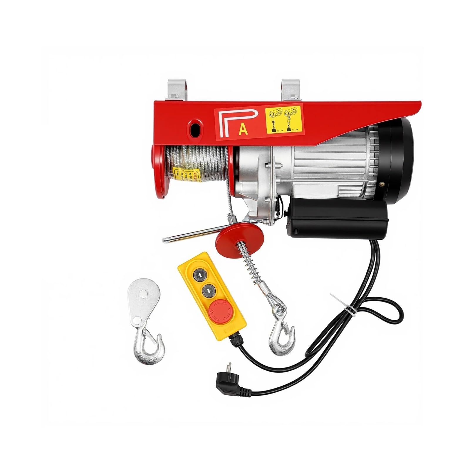 Elektrische Winde 800 Kg Industriehebemaschine Mit Gehäuse Aus Legiertem Stahl Und Einfacher Druckknopfsteuerung Für Lagergarage Elektrischer Hebezeug-Stützarm flaschenzug