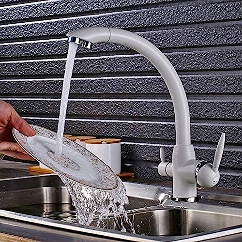 Robinetterie cuisine 3 voies YRYRYW eau purifiée et domestique pour un quotidien sain
