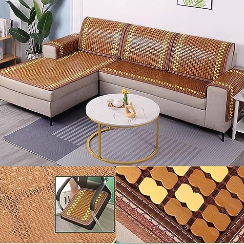 Estera refrescante de bambú para no sudar en el sofá cama estera plegable 5