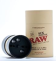 Vista 2 de Raw ¡Seis disparadores para conos llena 1,2,3, o 6 conos a la vez! Tamaño 1 1/4