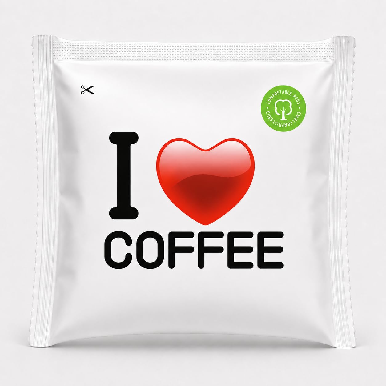 I Love Coffee Cialde Miscela Rossa, Box da 750 Cialde | Box da 750 Cialde, Miscela Rossa, Cialde Caffè
