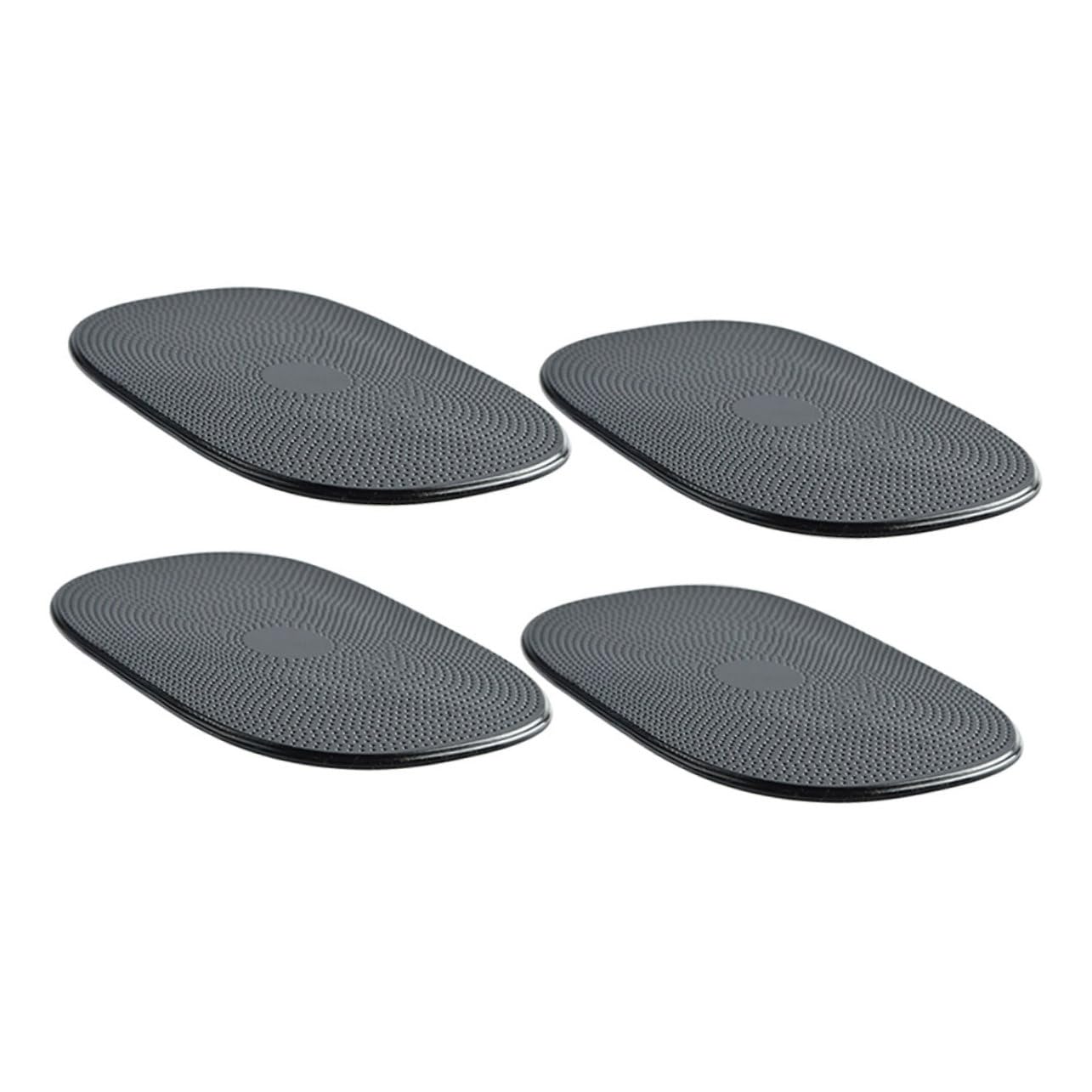 PACKOVE 4pcs Non Slip Car Dashboard Mat Rubber Pads for Phones Keys and Small Items Essential Automotive Accessories for Secure Storage