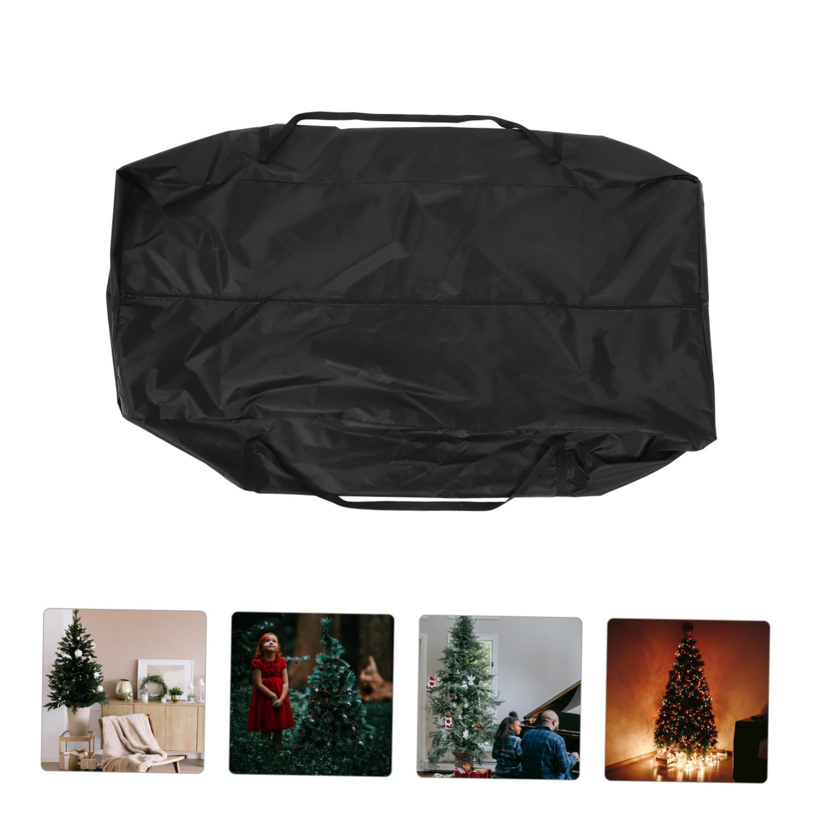 Pieghevole Completo in Oxford Borsa Portaoggetti Per Albero Natale Scatola Portaoggetti Per Decorazioni Natalizie Contenitore Resistente Per Mobili Da Giardino e Cuscini