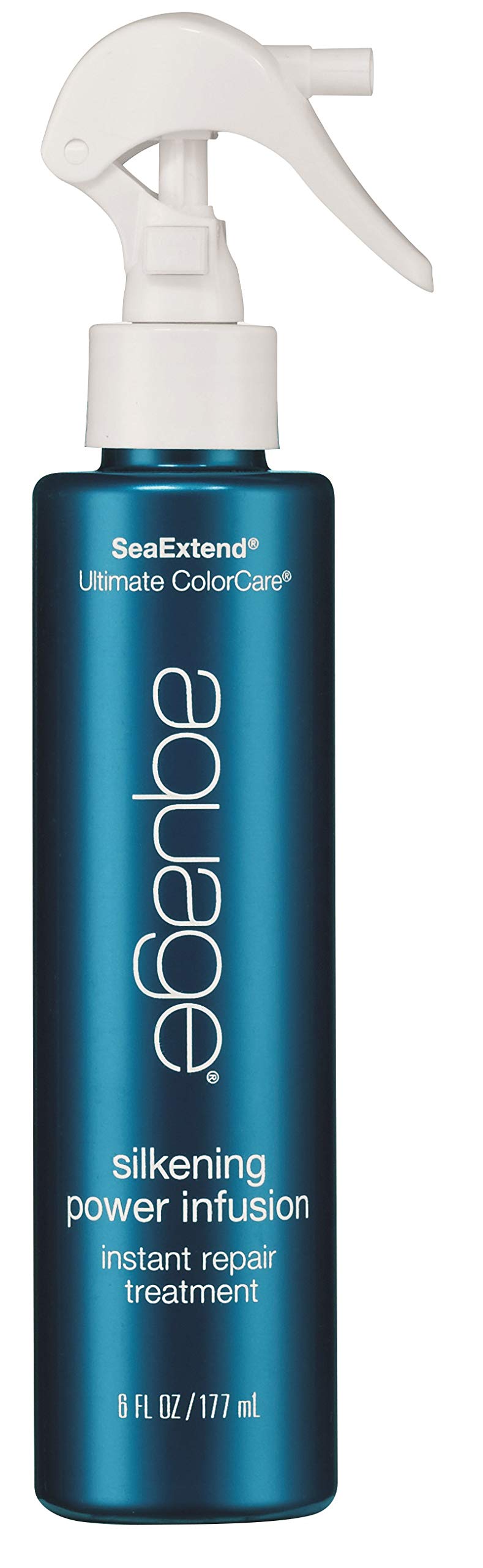AQUAGESeaExtend Silkening Power Infusion, Powerful 60-Second Rinse-Out Treatment that Repairs and Silkens Color-Treated Hair, Replenishes Porous Strands, 6 oz