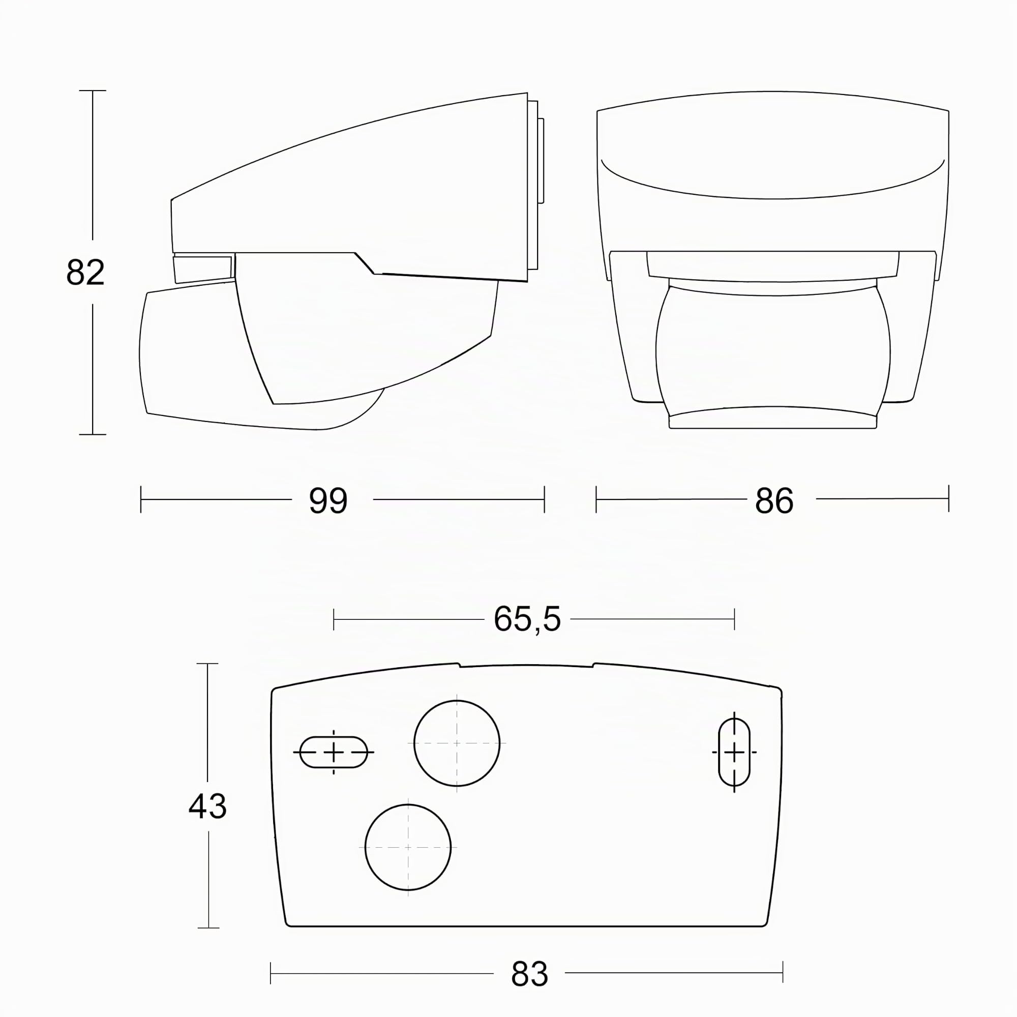 Steinel IS 140-2 608811 - Detector de Movimiento infrarojo, Sensor de Movimiento para Dentro y Fuera, 140° ángulo de detección, para fachadas, entradas Principales, Jardines o Patios, Color Negro