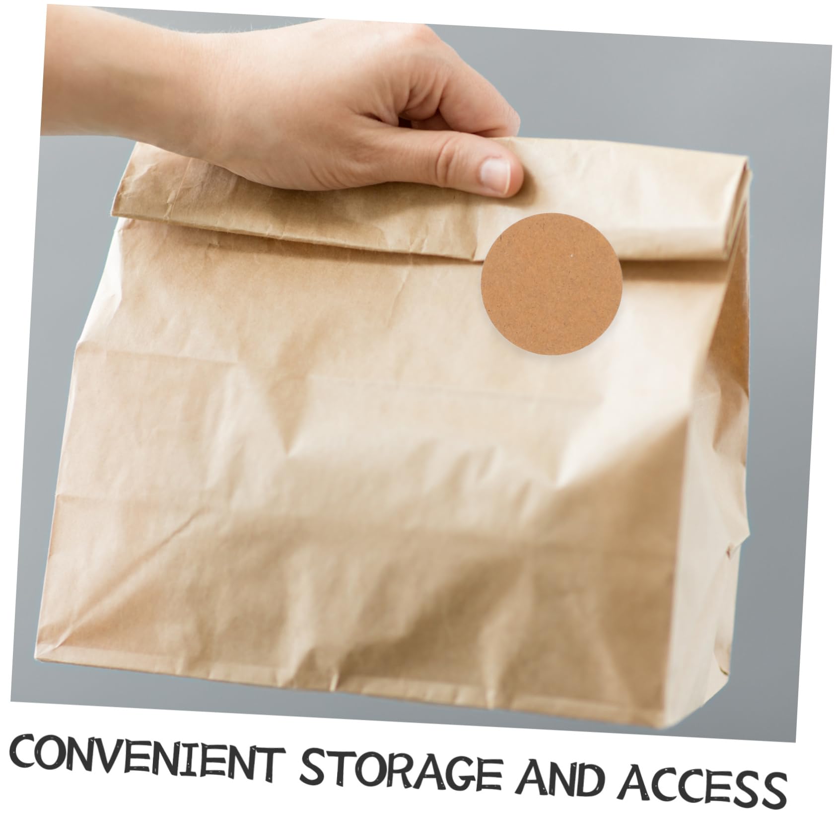 3 Pezzi Etichette Adesive Rotonde per Sigillatura Etichette Autoadesive Vuote per Packaging Confezionamento e Spedizione Adatte Piccole Imprese e Personale