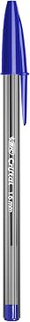BIC Cristal Xtra Bold Ballpoint Pen, Bold Point (1.6mm) For Vivid And Dramatic Lines, Blue, 24-Count (Pack of 18, 432 Count Total)