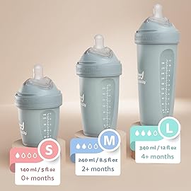 Batman DC Comics - Herobility Double Anti-Colic Baby Bottles - 5 fl oz/140ml - 3-Pack