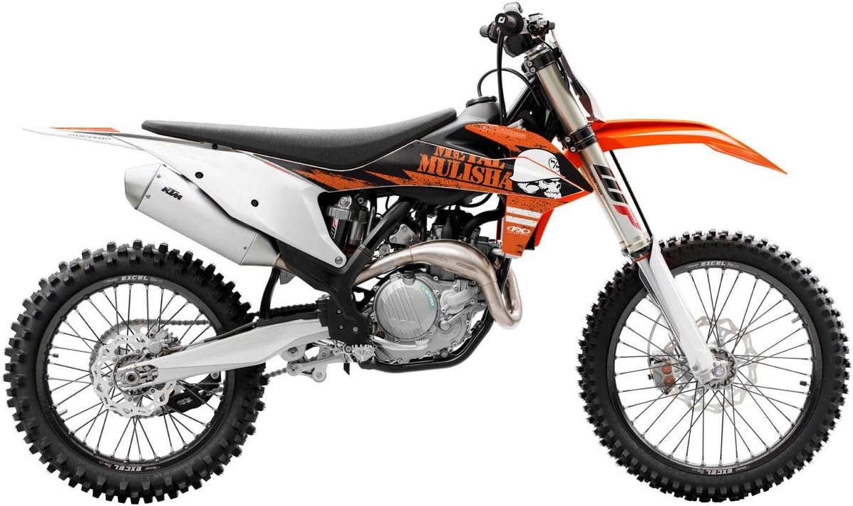 Factory Effex Metal Mulisha Shroud Graphic Kit - KTM For 07-10 KTM 250SXF