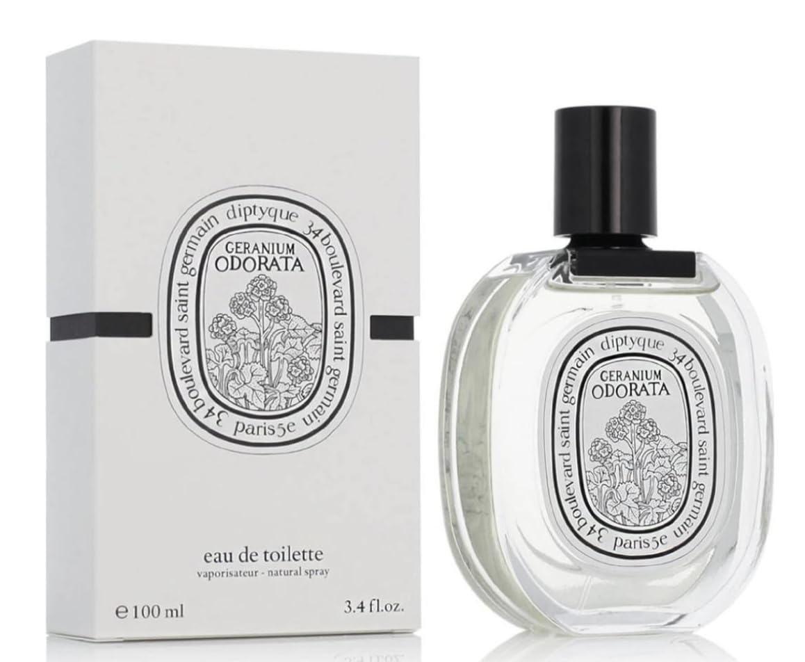 Amazon | DIPTYQUE Geranium Odorata Eau de Toilette 100 ml