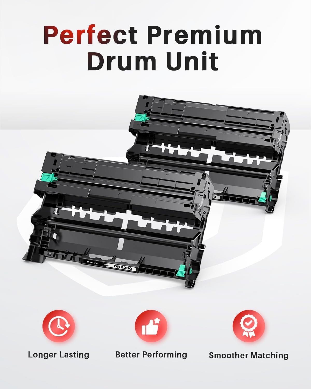Kompatibel Trommel DR3400 für Brother DR 3400 TN3480 TN-3480 TN3430 Toner HL-L5100DN MFC-L5750DW MFC-L5700DW DCP-L5500DN (2-Pack)