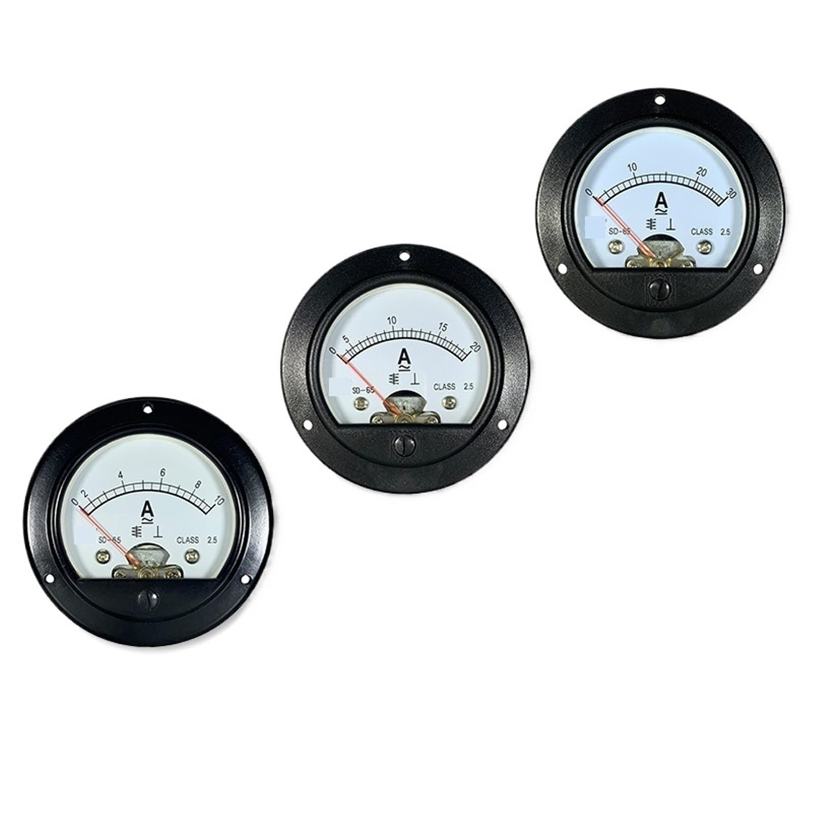 Tester napięcia Woltomierz analogowy panelowy, amperomierz prądu przemiennego SD65 10A do 50A 300V do 500V(AC 500V)