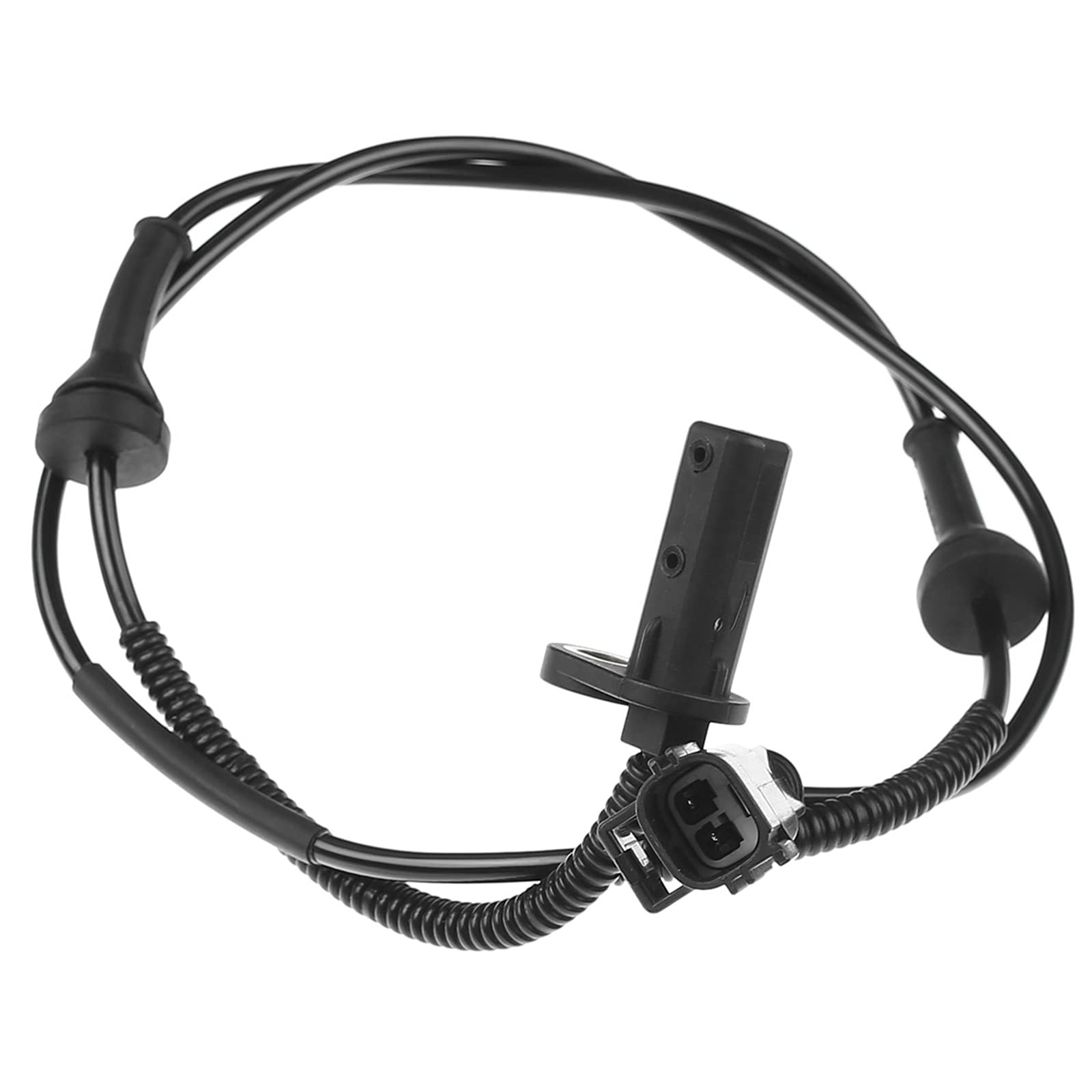 A-Premium ABS Wheel Speed Sensor Compatible with Volvo Models - XC90 2003-2014 L5 2.5L, 2003-2005 L6 2.9L, 2010-2014 L6 3.2L, 2005-2011 V8 4.4L - Front Passenger Side, Replace# 30712095, 307120950