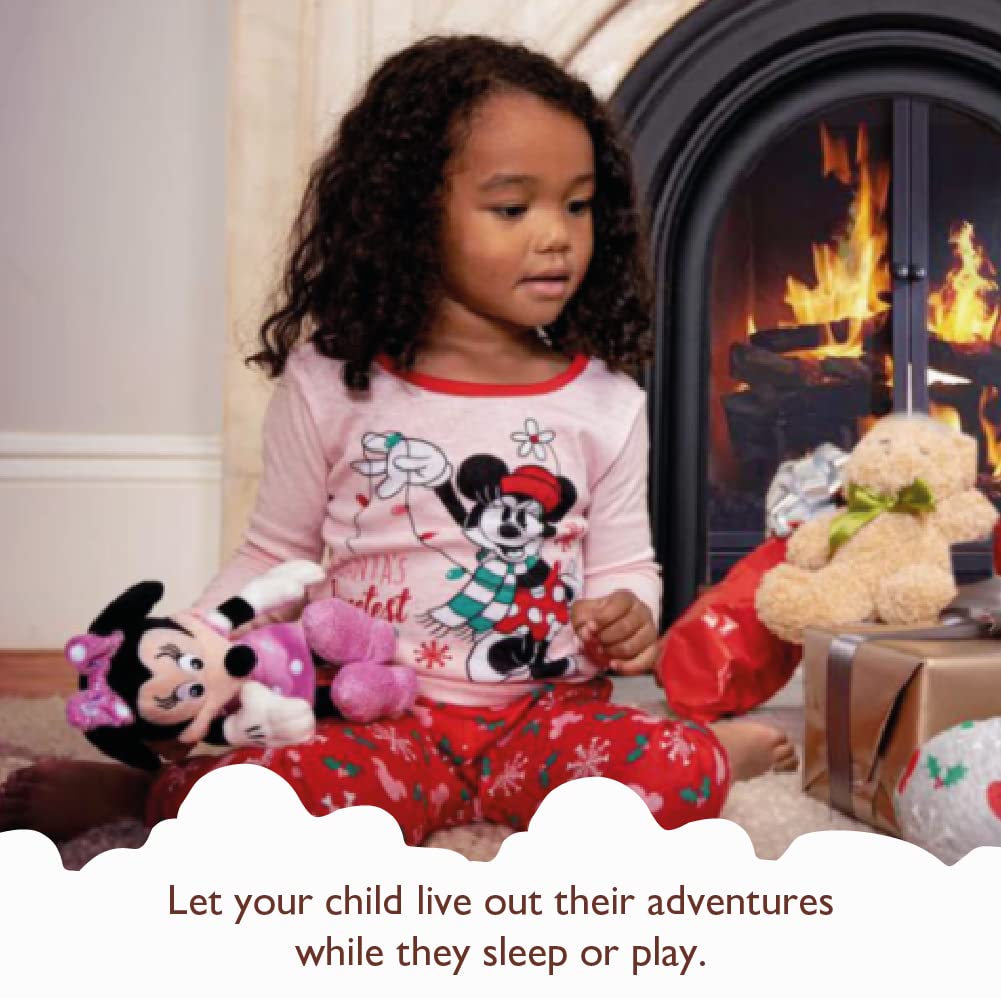 Disney Unisex Kinder Mädchen Kleinkind Minnie und Mickey Saisonale Baumwolle Schlafanzug Pyjamaset (10er Pack)