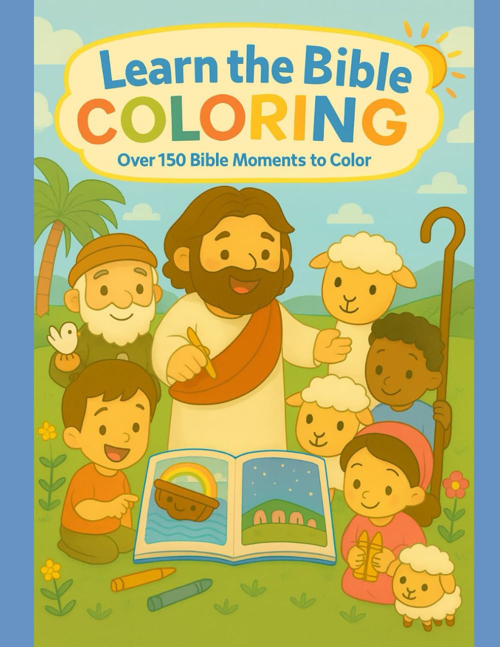 Color and Learn the Bible: Over 150 Bible Moments to Color