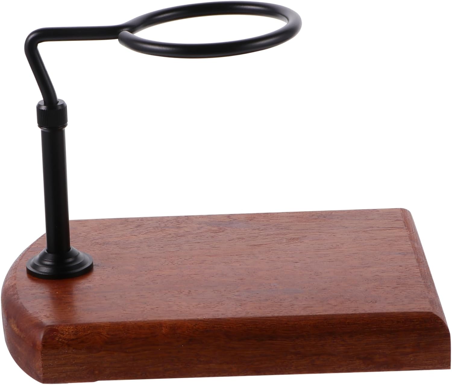 Coffee Filter Cup Holder Stand Hand-pour Dripper Rack Solid Wood Detachable Adjustable Height Stylish Decor