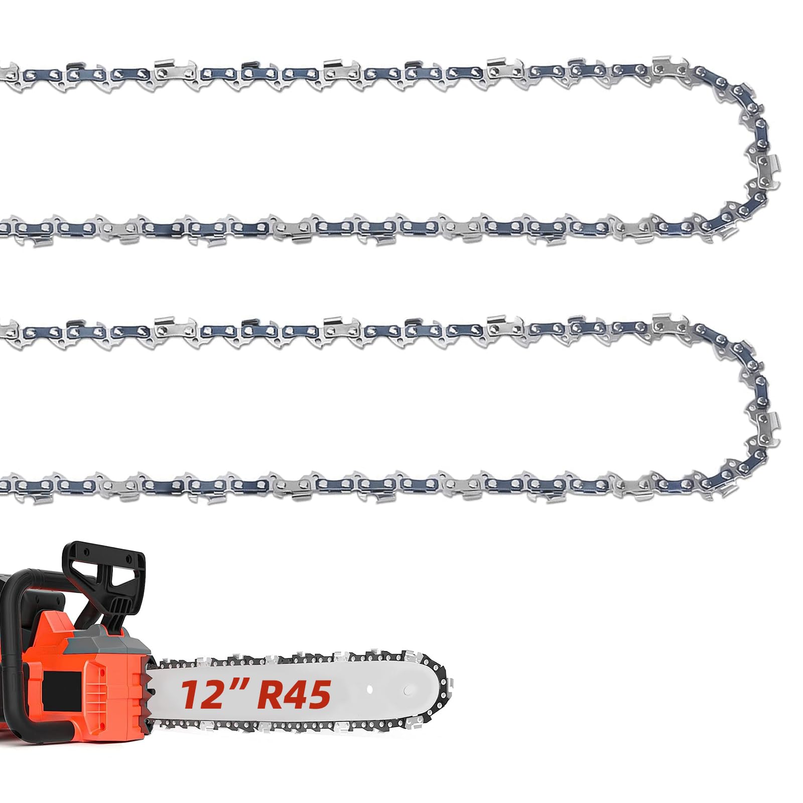 Catena 45DL 3/8LP Lama Catena Completa Per Motosega Dewalt - Foto 7