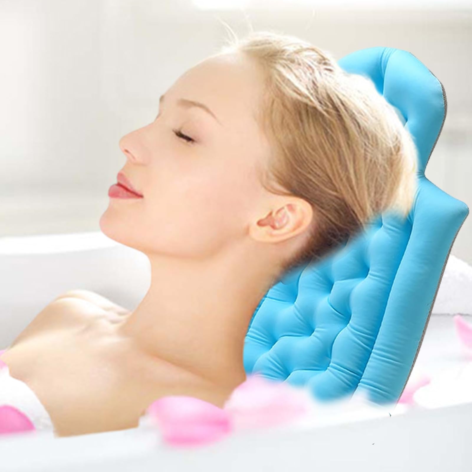 Cojín de baño para bañera, cojín de baño de Cuerpo Entero