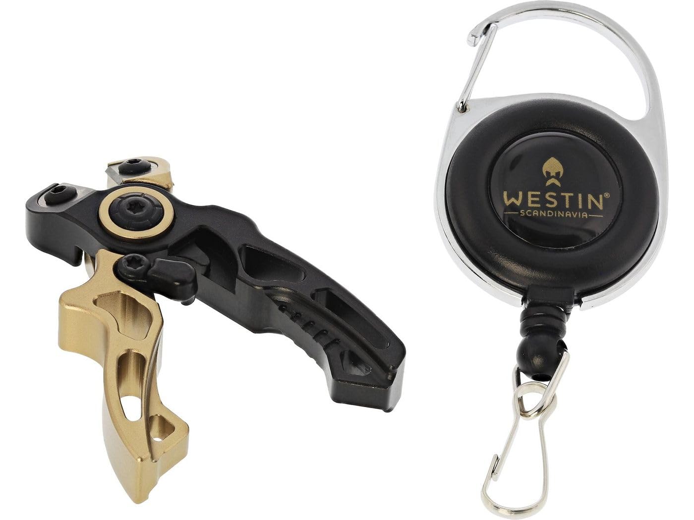 Westin Micro Line Cutter + Pin On Reel S Black Sand - Schnurschere