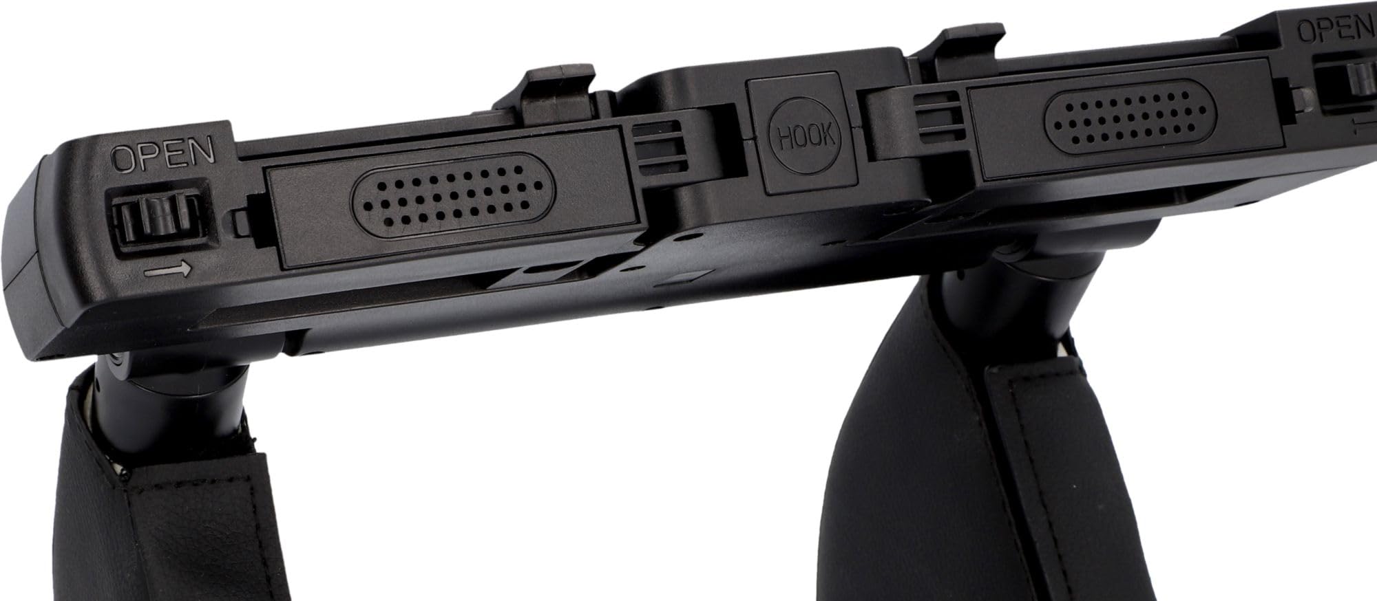 cartrend Appuie-tête Confortable Pliable, pivotant à 180 °, Noir