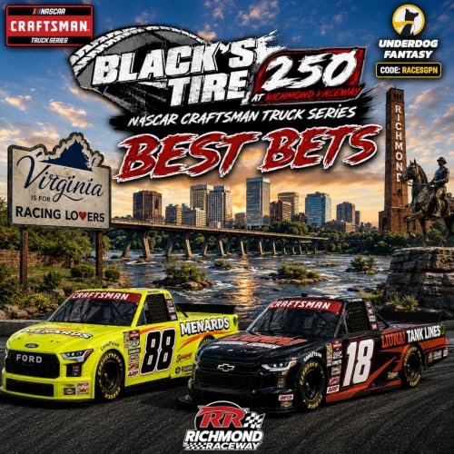 Black's Tire 250 Betting Picks 2026 (Ep. 849)