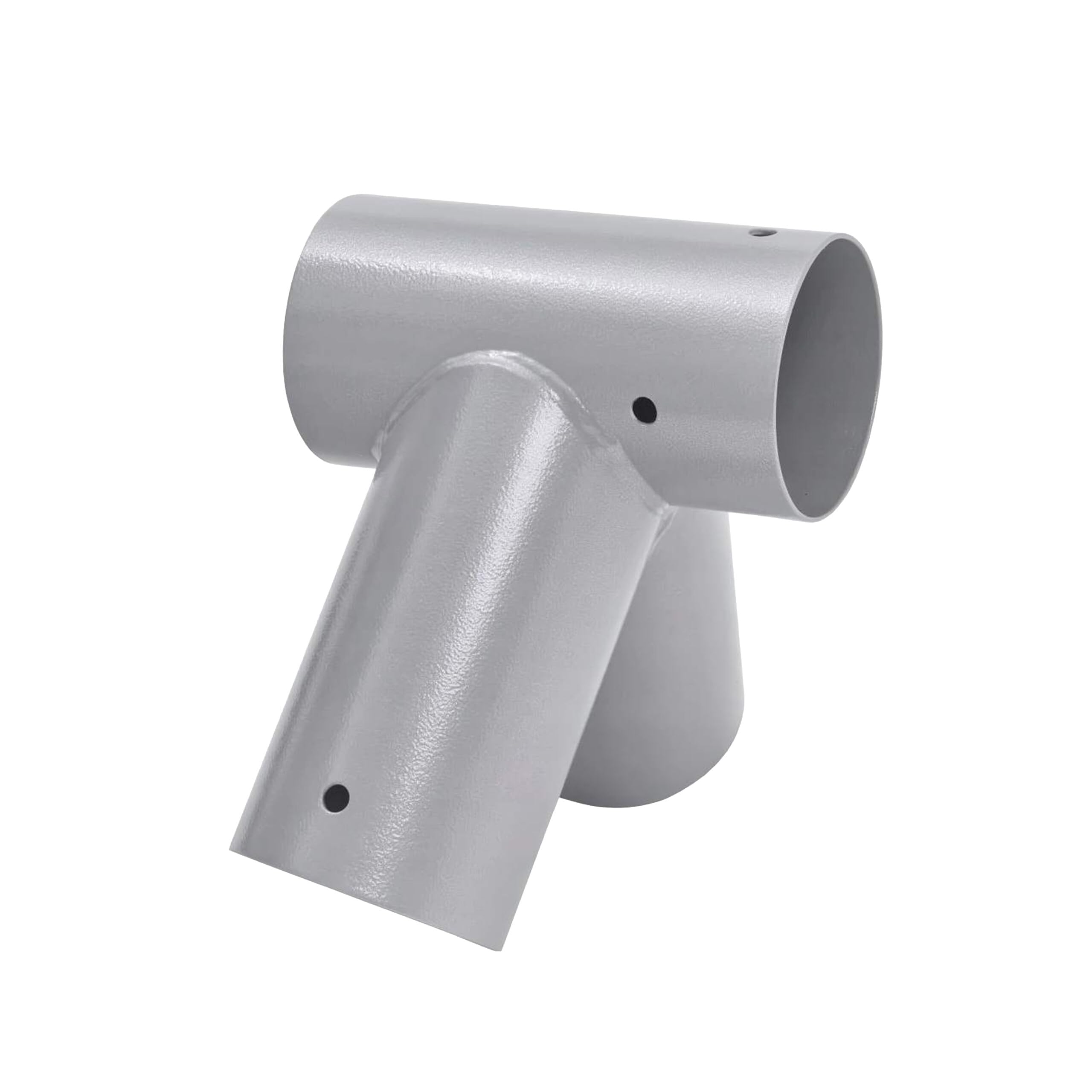 Relaxdays Fixation pour balançoire en A, Angle 100°, Poteau Rond Ø100mm, Acier Carbone poudré, Gris