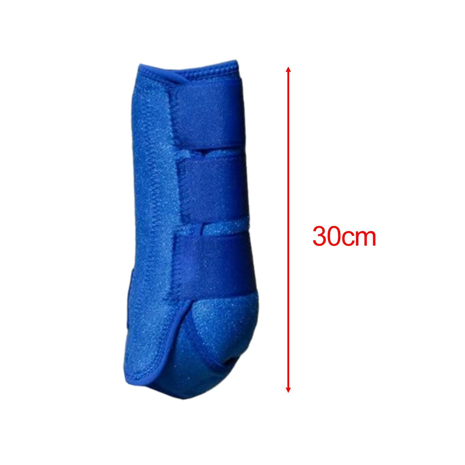 predolo 4 Uds Botas de Caballo Protector de Pierna Equipo Ecuestre Soporte de Neopreno Protectores de Caballo Conjunto Protectores de Pierna
