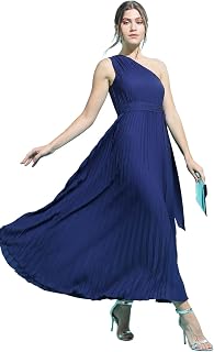 Tokyo Talkies Women's Sleeveless Round Neck Solid Dresses | Stylish| Casual Price In India