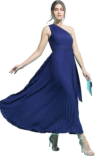 Tokyo Talkies Women's Sleeveless Round Neck Solid Dresses | Stylish| Casual