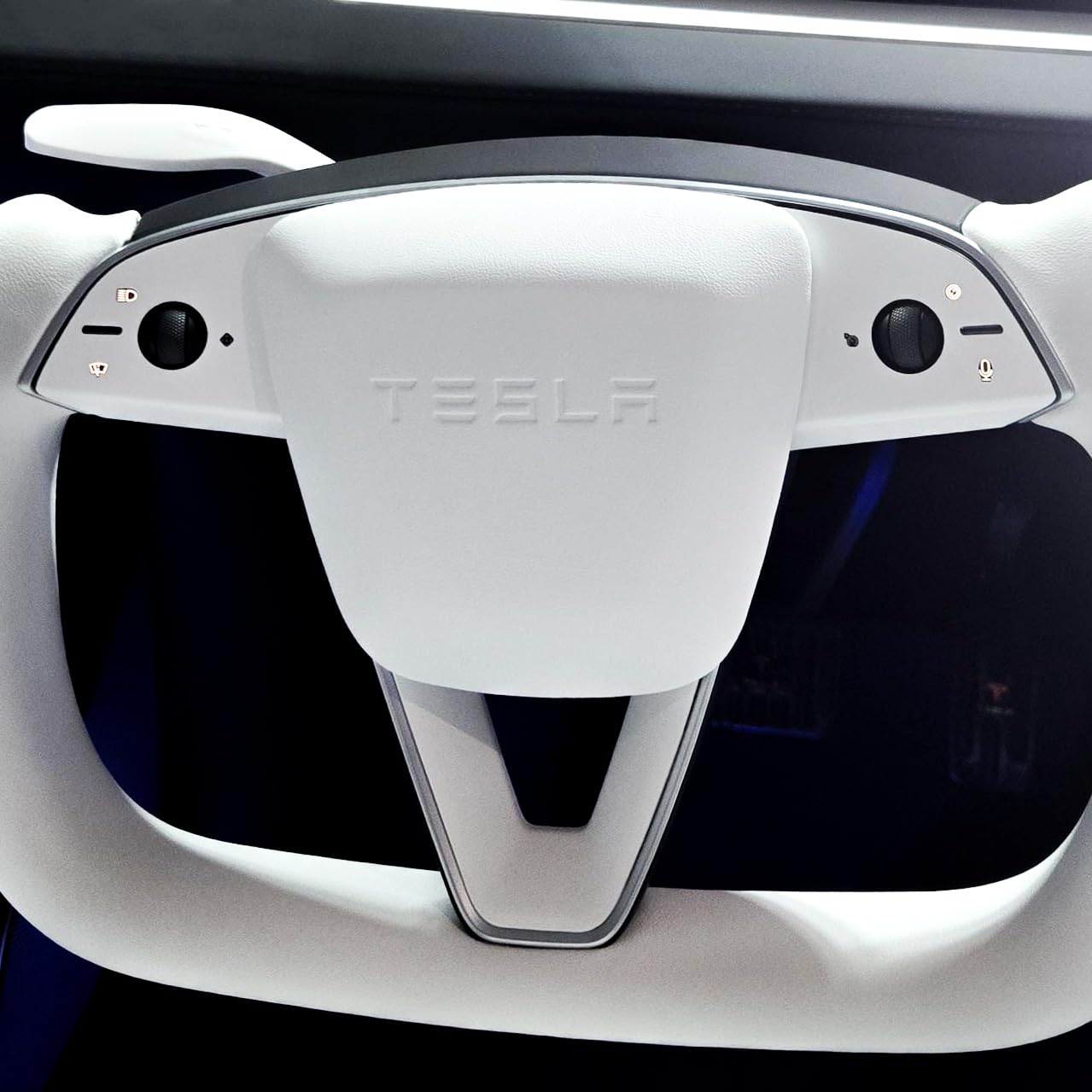 Amazon | Tesla Model 3 / Model Y ハンドルラップ - 2025+ (テスラ