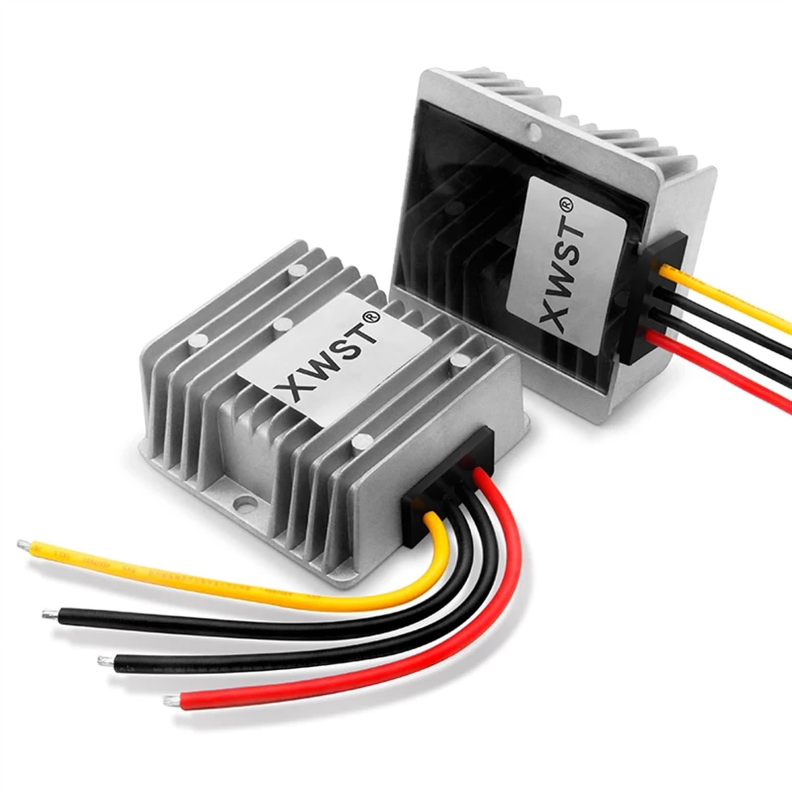 Konwerter prądu stałego 24 V na 13,8 V 1 ~ 100 A DC Moduł regulatora napięcia Wysokowydajny konwerter mocy Buck do samochodu (25A aluminium L)