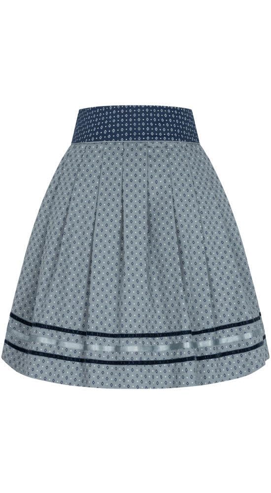 Nübler Rock Damen - Trachtenrock, Moderne bayrische Tracht, Rock Giulia Grafit